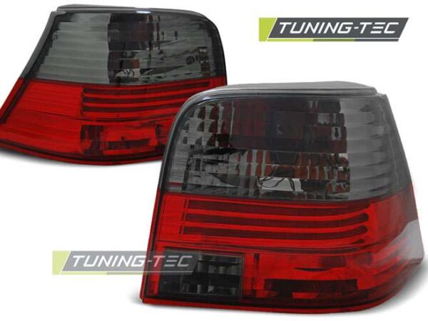 TAIL LIGHTS Κόκκινο SMOKE για VW GOLF 4 09.97-09.03 Volkswagen Golf Mk4 [1997-2004]