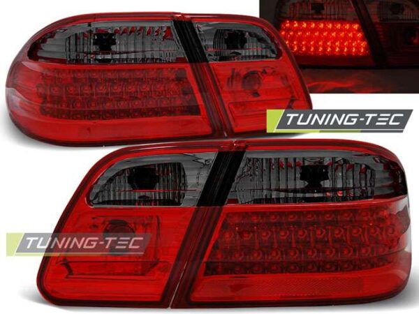 Πίσω φανάρια  led Κόκκινο SMOKE για MERCEDES W210 95-03.02 Mercedes E Class (W210) [1995-2002]