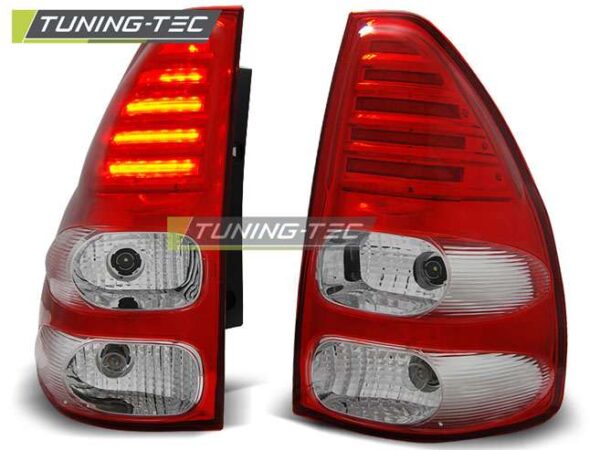 TOYOTA LAND CRUISER 120 03-09 Κόκκινο Λευκό LED Toyota Land Cruiser 120 [2003-2009]