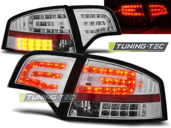 Πίσω φανάρια  led χρωμίου για AUDI A4 B7 11.04-03.08 SEDAN Audi A4 (B7) [2004-2008]
