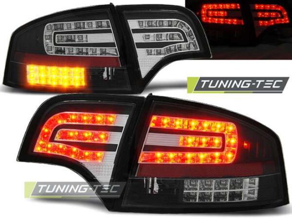 Πίσω φανάρια  led Μαύρο για AUDI A4 B7 11.04-03.08 SEDAN Audi A4 (B7) [2004-2008]
