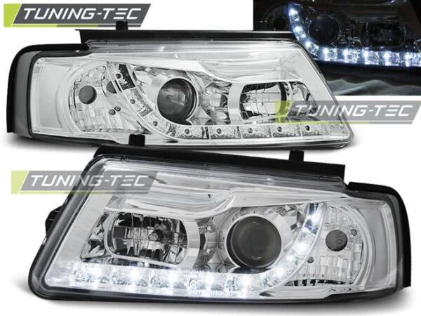 Φανάρια DAYLIGHT χρωμίου για VW PASSAT B5 11.96-08.00 Volkswagen Passat (B5&B5.5) [1996-2005]