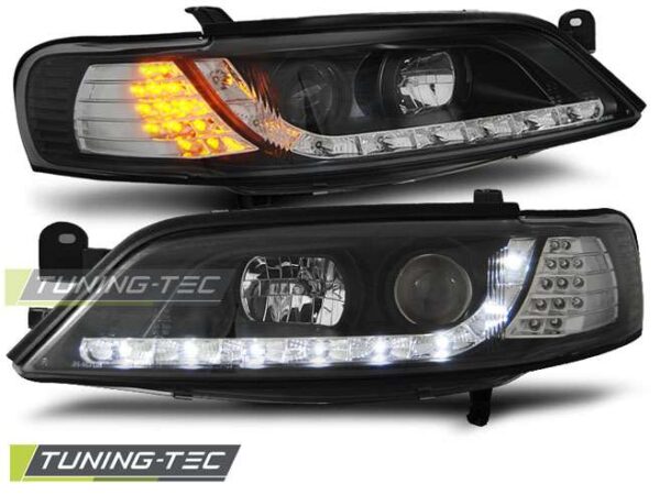 OPEL VECTRA B 11.96-12.98 DAYLIGHT Μαύρο LED INDICATOR Opel Vectra B [1995-2002]