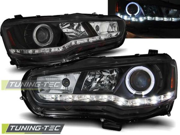 MITSUBISHI LANCER 8 08- DAYLIGHT Μαύρο Mitsubishi Lancer Evo Mk8 [2001-2003]