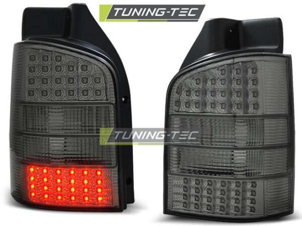 Πίσω φανάρια  led SMOKE για VW T5 04.03-09 Volkswagen Transporter T5 [2003-2015]