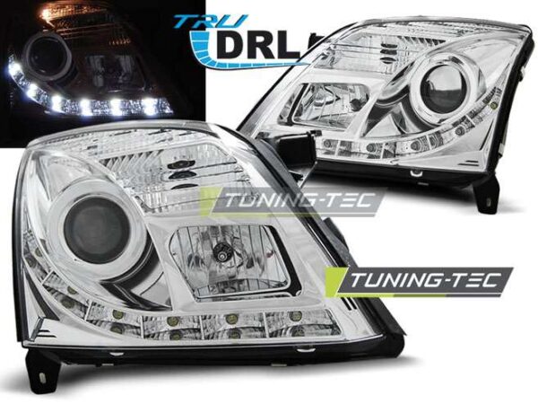OPEL VECTRA C 04.02-08.05 TRU DRL χρωμίου Opel Vectra C [2002-2008]