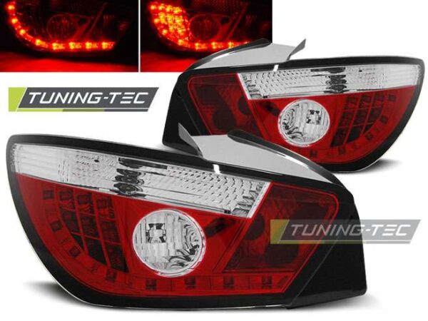 Πίσω φανάρια  led Κόκκινο Λευκό για SEAT IBIZA 6J 3D 06.08- Seat Ibiza (6J) [2008-2017]