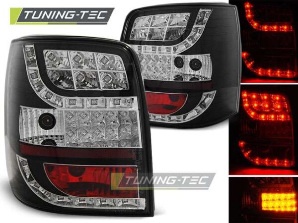 Πίσω φανάρια  led Μαύρο  LED INDICATOR για VW PASSAT B5 96-00 VARIANT Volkswagen Passat (B5&B5.5) [1996-2005]