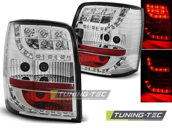 Πίσω φανάρια  led χρωμίου για VW PASSAT 3BG 00-04 VARIANT Volkswagen Passat (B5&B5.5) [1996-2005]