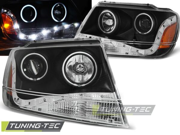 CHRYSLER JEEP GRAND CHEROKEE 99-05.05 DAYLIGHT Μαύρο Jeep Grand Cherokee WJ [1999-2004]