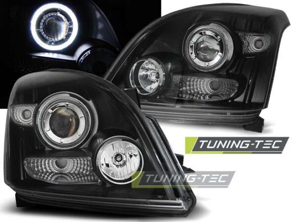 TOYOTA LAND CRUISER 120 03-09 ANGEL EYES Μαύρο CCFL Toyota Land Cruiser 120 [2003-2009]