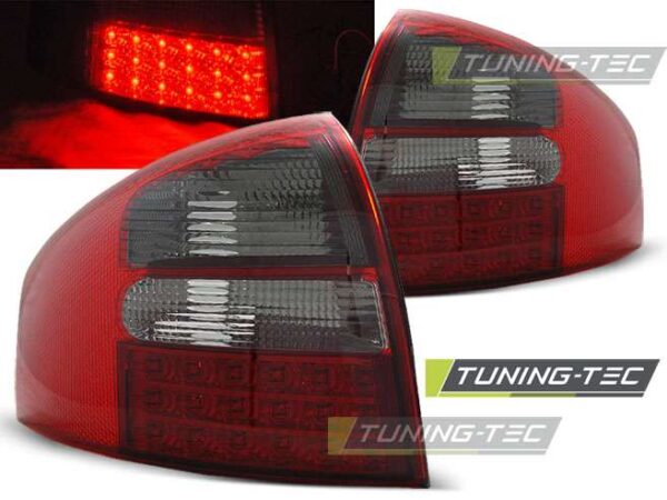 Πίσω φανάρια led Κόκκινο SMOKE για AUDI A6 05.97-05.04 SEDAN Audi A6 1997–2004