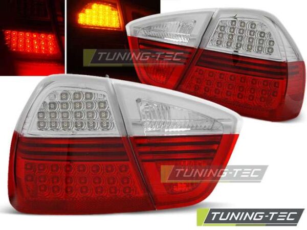 Πίσω φανάρια  led Κόκκινο Λευκό για BMW E90 03.05-08.08 BMW 3 (E90/E91/E92/E93) [2005-2013]