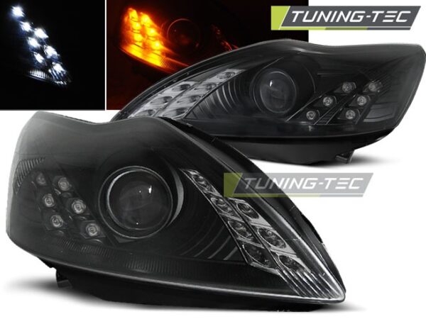 FORD FOCUS 02.08-10 DAYLIGHT Μαύρο Ford Focus MK2 [2004-2011]