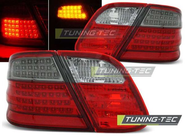 Πίσω φανάρια  led Κόκκινο SMOKE για MERCEDES CLK W208 03.97-04.02 Mercedes CLK (W208) [1997-2003]