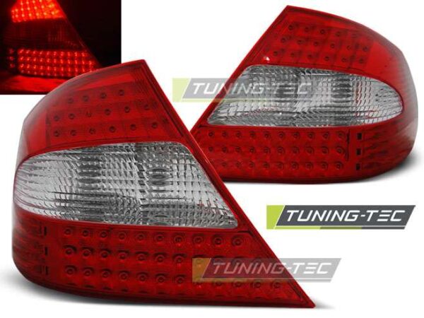 Πίσω φανάρια  led Κόκκινο Λευκό για MERCEDES CLK W209 03-10 Mercedes CLK (W209) [2003-2010]