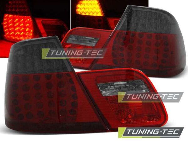 Πίσω φανάρια  led Κόκκινο SMOKE για BMW E46 04.99-03.03 COUPE BMW 3 (E46) [1998-2005]