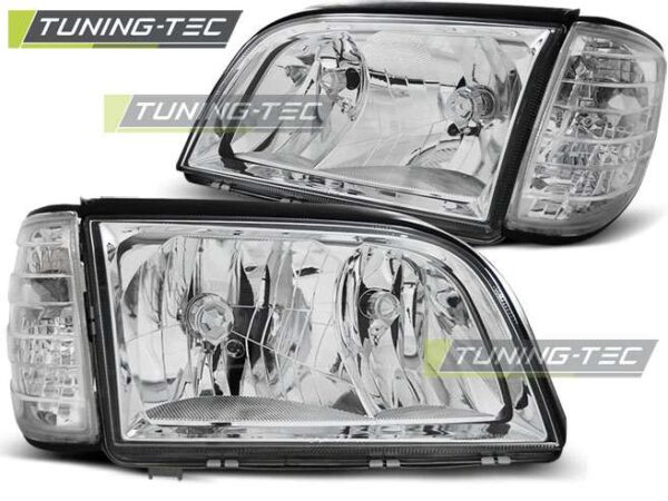 Φανάρια χρωμίου για MERCEDES W140 S-KLASA 03.91-10.98 Mercedes S Class (W140) [1991-1998]