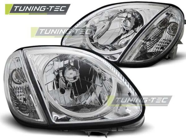 Φανάρια χρωμίου για MERCEDES R170 SLK 04.96-04 Mercedes SLK (R171) [2004-2010]