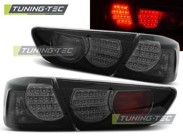 MITSUBISHI LANCER 8 SEDAN 08-11 Μαύρο SMOKE LED Mitsubishi Lancer Evo Mk8 [2001-2003]