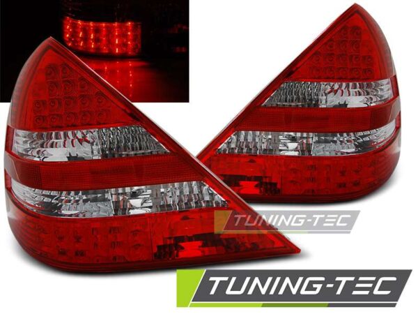 Πίσω φανάρια  led Κόκκινο Λευκό για MERCEDES R170 SLK 04.96-04 Mercedes SLK (R170) [1996-2004]