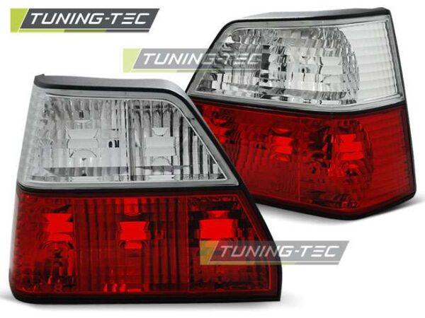 TAIL LIGHTS Κόκκινο Λευκό για VW GOLF 2 08.83-08.91 Volkswagen Golf Mk2 [1984-991]