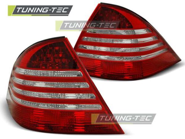 Πίσω φανάρια led Κόκκινο Λευκό για MERCEDES S-KLASA W220 98-05 Mercedes S Class (W220) [1998-2005]