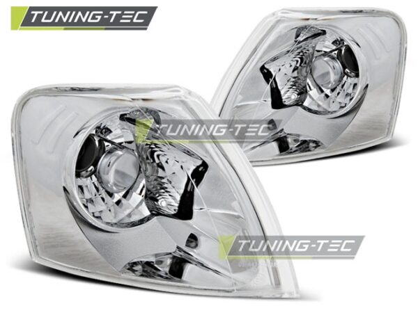 Εμπρός φλας χρωμίου για VW PASSAT B5 11.96-08.00 Volkswagen Passat (B5&B5.5) [1996-2005]