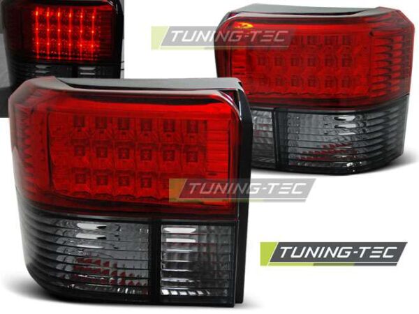 Πίσω φανάρια  led Κόκκινο SMOKE για VW T4 90-03.03 Volkswagen Transporter T4 [1990-2003]