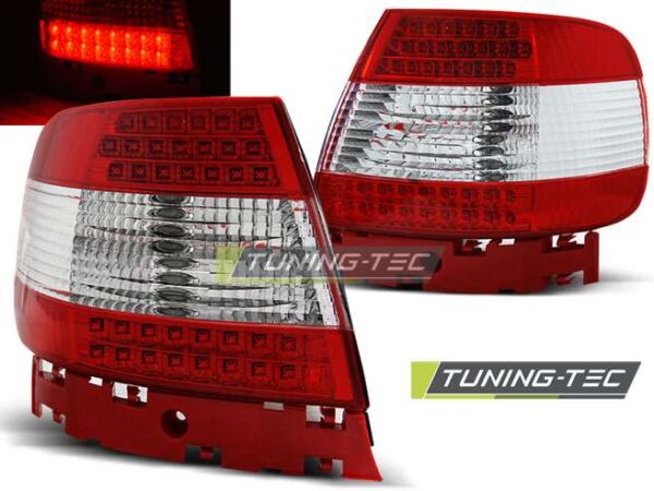 Πίσω φανάρια  led Κόκκινο Λευκό για AUDI A4 11.94-09.00 Audi A4 (B5) [1995-2001]
