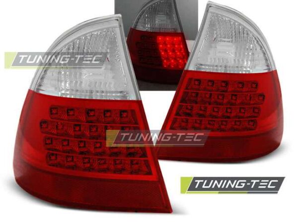 Πίσω φανάρια  led Κόκκινο Λευκό για BMW E46 99-05 TOURING BMW 3 (E46) [1998-2005]