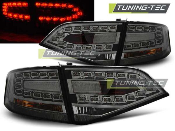 Πίσω φανάρια  led SMOKE για AUDI A4 B8 08-11 SEDAN Audi A4 (B8) [2008-2015]