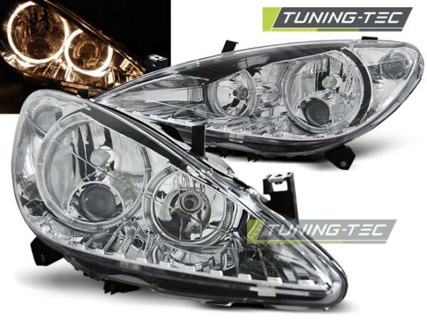 PEUGEOT 307 04.01-06.05 ANGEL EYES χρωμίου Peugeot 307 [2001-2007]