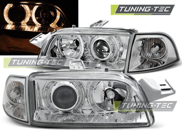 FIAT PUNTO 1 11.93-09.99 ANGEL EYES χρωμίου Fiat Punto Mk1 [1993-1999]
