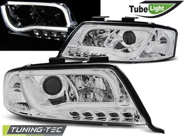 Φανάρια TUBE LIGHT χρωμίου για AUDI A6 06.01-05.04 Audi A6 1997–2004