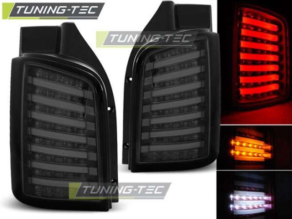 Πίσω φανάρια  led SMOKE για VW T5 04.03-09 / 10-15 Volkswagen Transporter T5 [2003-2015]