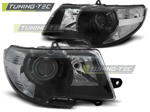 Φανάρια Μαύρο για SKODA SUPERB 08-12 Skoda Superb Mk2 [2008-2015]