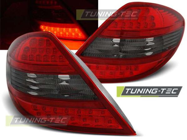 Πίσω φανάρια  led Κόκκινο SMOKE για MERCEDES R171 SLK 04-11 Mercedes SLK (R171) [2004-2010]