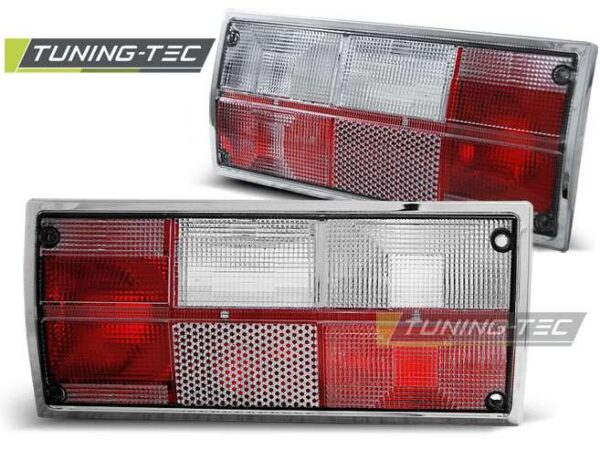 TAIL LIGHTS Κόκκινο Λευκό για VW T3 79-92 Volkswagen Transporter T3 [1979-1992]
