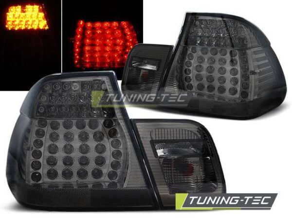 Πίσω φανάρια  led SMOKE για BMW E46 09.01-03.05 SEDAN BMW 3 (E46) [1998-2005]