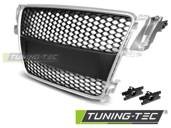 Μάσκα SPORT SILVER για AUDI A5 07-06.11 Audi A5 (8T) [2007-2016]