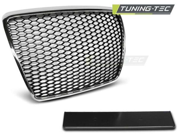 Μάσκα SPORT χρωμίου για AUDI A6 C6 09-11 Audi A6 2004–2011