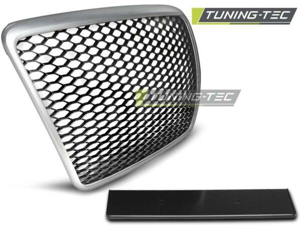 Μάσκα SPORT SILVER για AUDI A6 C6 09-11 Audi A6 2004–2011