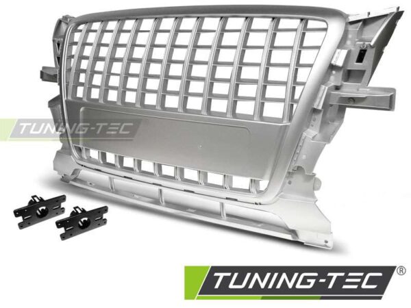 Μάσκα SPORT SILVER για AUDI Q5 08-09.12 Audi Q5 (8R) [2008-2017]