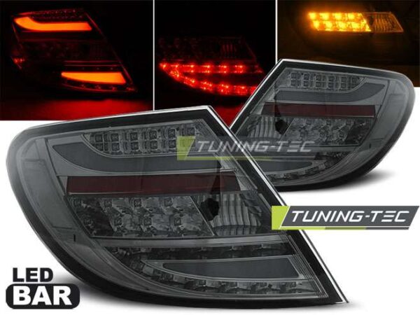 Πίσω φανάρια  led SMOKE για MERCEDES C-KLASA W204 SEDAN 07-10 Mercedes C Class (W204) [2007-2014]