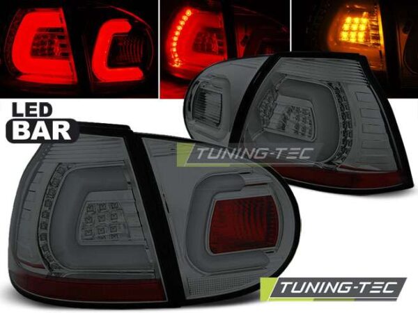 Πίσω φανάρια  led SMOKE για VW GOLF 5 10.03-09 Volkswagen Golf Mk5 [2003-2008]