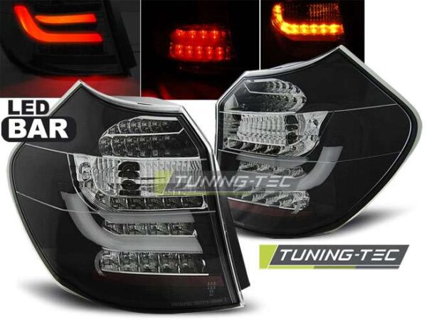 Πίσω φανάρια  led Μαύρο για BMW E87/E81 04-08.07 BMW 1 (E81/E82/E87/E88) [2004-2013]