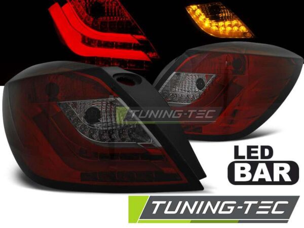 OPEL ASTRA H 03.04-09 3D Κόκκινο SMOKE LED Opel Astra H [2004-2009]