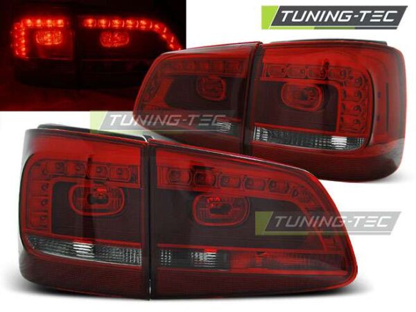 Πίσω φανάρια  led Κόκκινο SMOKE για VW TOURAN 08.10- Volkswagen Touran (1T) [2003-2015]