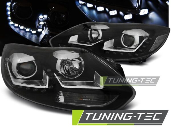 FORD FOCUS MK3 11- 10.14 DAYLIGHT Μαύρο Ford Focus Mk3 [2011-2018]